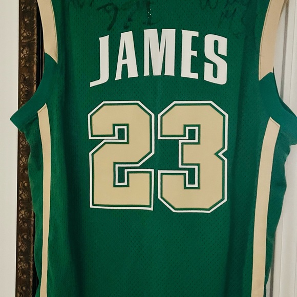 lebron james irish jersey